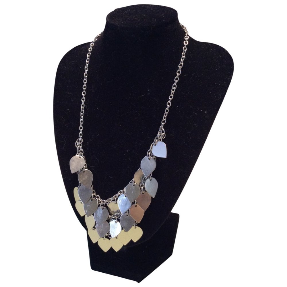 👗5/$25 - Silver Tone Teardrop Dangle Necklace